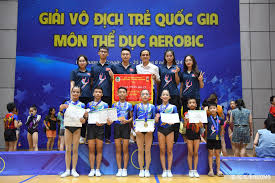 Bế mạc Giải vô địch trẻ quốc gia môn thể dục Aerobic năm 2024 